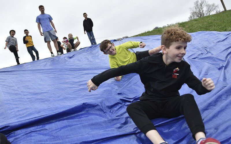 Science lessons: Vigo third graders participate in hands-on activities, in nature, at Dewey Point